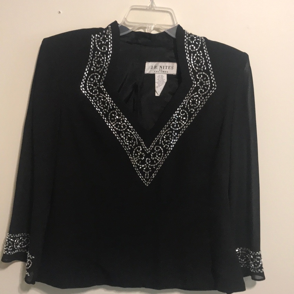 Cute blouse by J.R. Nites Caliendo sz 12